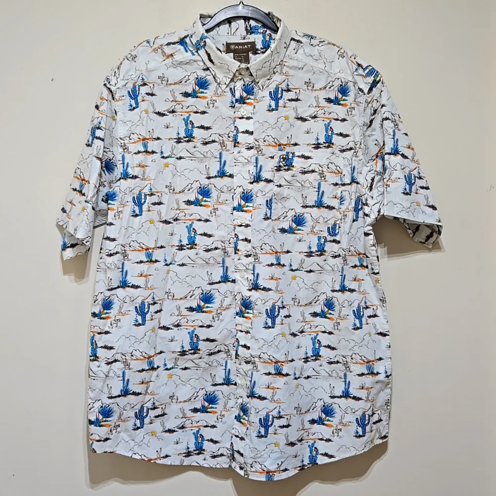 Ariat Men's Krish Classic Fit Button Down Shirt